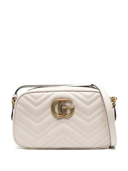 Сумка через плечо Gucci Small GG Marmont, слоновая кость