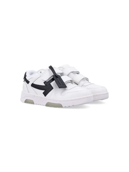Детские кроссовки Off-White Kids Out Of Office, бело-черные