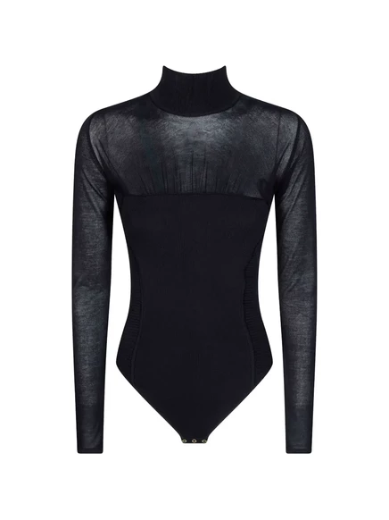 Женское боди Elisabetta Franchi, черное