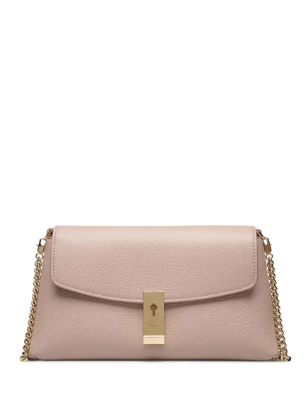 Женская мини-сумка Bally Lock Me, розовая