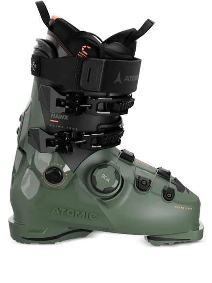 Унисекс лыжные ботинки Atomic Hawx Prime 120 S BOA, зеленые