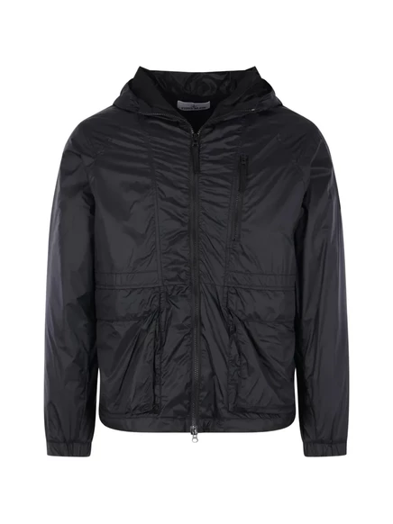 Мужская куртка с капюшоном Stone Island, синяя
