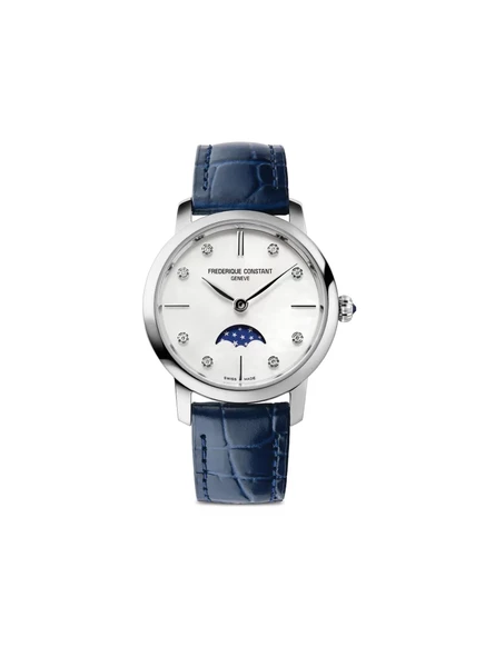 Женские часы Frederique Constant Moonphase 30 мм, перламутр