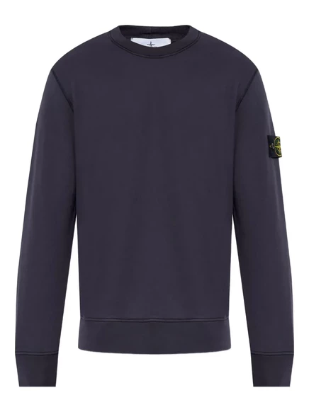Толстовка с нашивкой Stone Island Compass blue