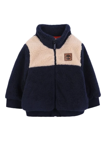 Толстовка для мальчиков Timberland Kids, флисовая, синяя