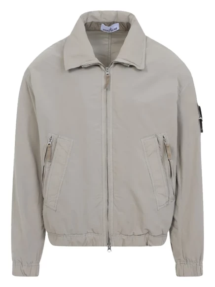 Куртка-бомбер Stone Island на молнии neutrals