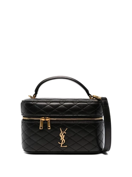 Женская сумка через плечо Saint Laurent Gaby мини, черная