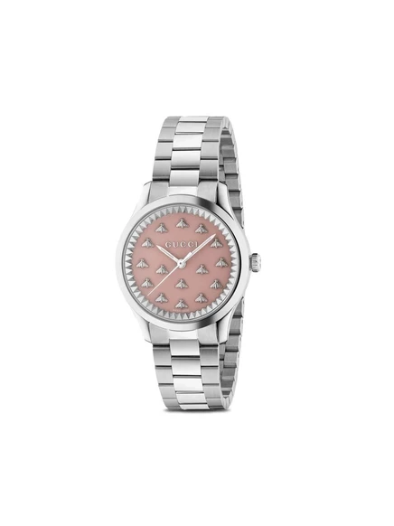 Женские часы Gucci G-Timeless 32 мм, розовые