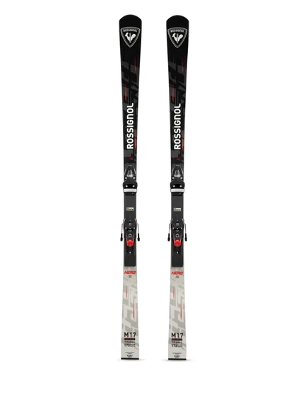 Лыжи Rossignol Hero Master LT R22 с креплениями SPX15, черные