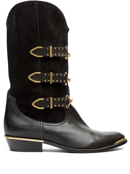 Женские ковбойские сапоги Isabel Marant Mexia, черные