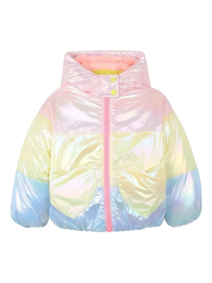 Пуховик для девочек Billieblush перламутровый, розовый