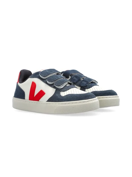 Кроссовки с нашивкой с логотипом VEJA Kids  blue