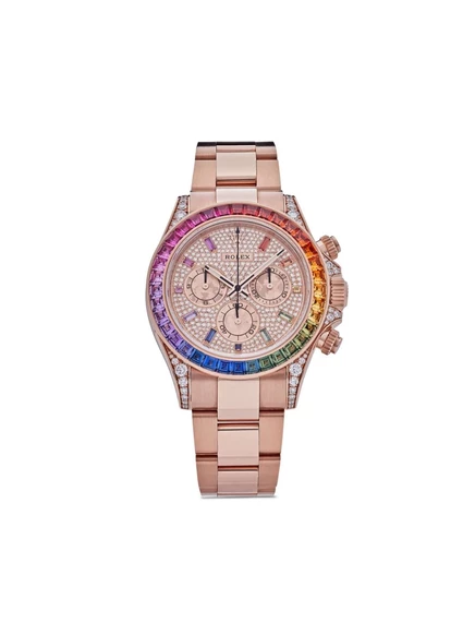 Унисекс часы Rolex Daytona 40 мм, 18‑каратное розовое золото, розовый