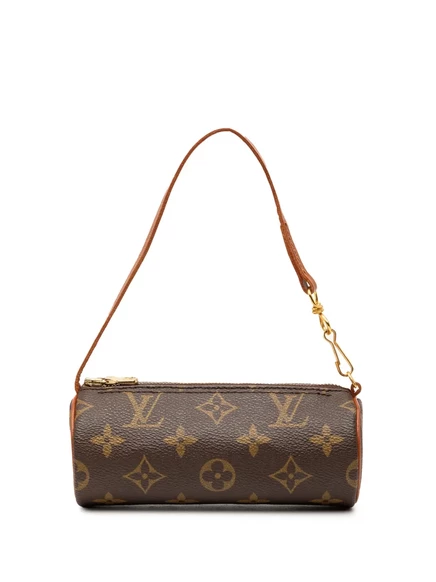 Женская сумка Louis Vuitton Pre-Owned Papillon, коричневая