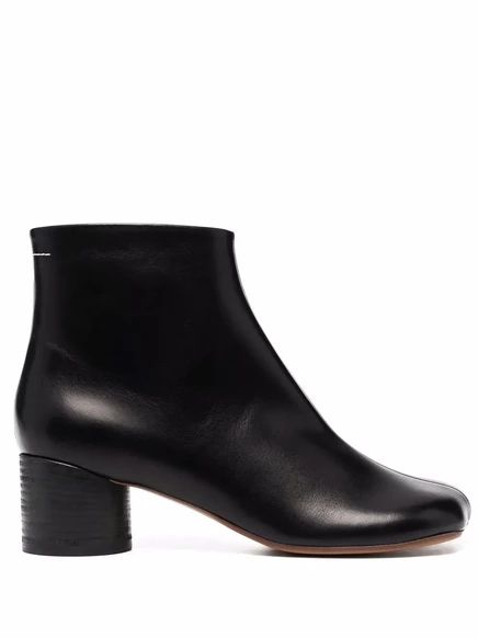 Ботильоны MM6 Maison Margiela анатомической формы 45 мм black