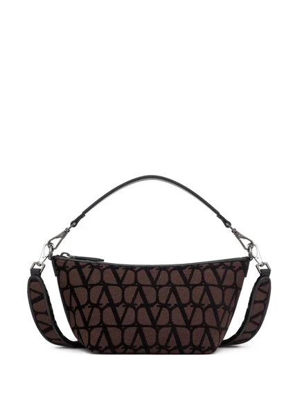 Сумка через плечо Valentino Garavani Toile Iconographe brown