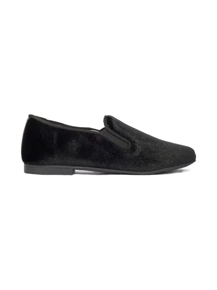 Подростковые лоферы Andanines Velvet без шнуров, черные