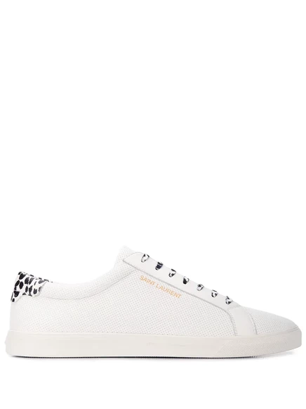 Кеды с низким верхом Saint Laurent Andy white
