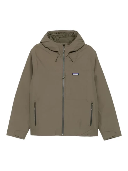 Мужская куртка Patagonia Windshadow с капюшоном, зеленая