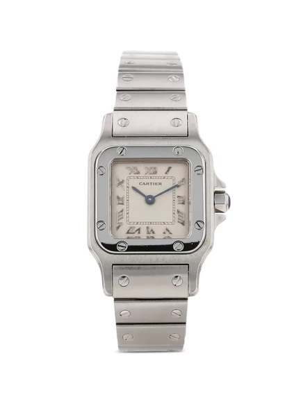 Часы Cartier Santos 2000 30 мм, серебристые