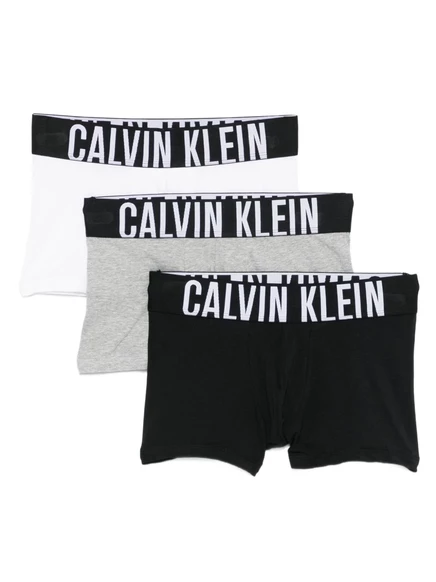 Мужские боксеры Calvin Klein Underwear с логотипом на поясе, белые, 3 шт.