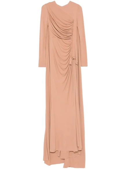 Платье с драпировкой от Elie Saab neutrals