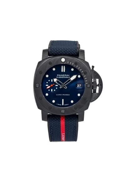 Мужские часы Panerai Submersible Luna Rossa 44 мм керамика, синий