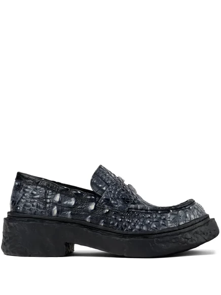Унисекс лоферы CamperLab Vamonos из кожи, серые