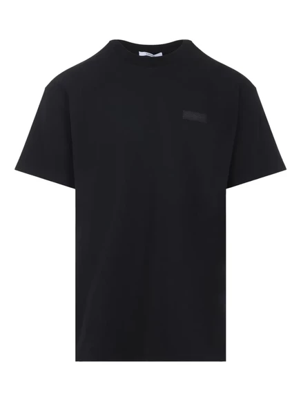 Хлопчатобумажная футболка с нашивкой от Givenchy black