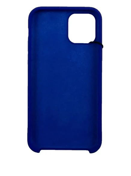 Чехол для телефона iPhone 11 Pro с белоснежным вырезом blue
