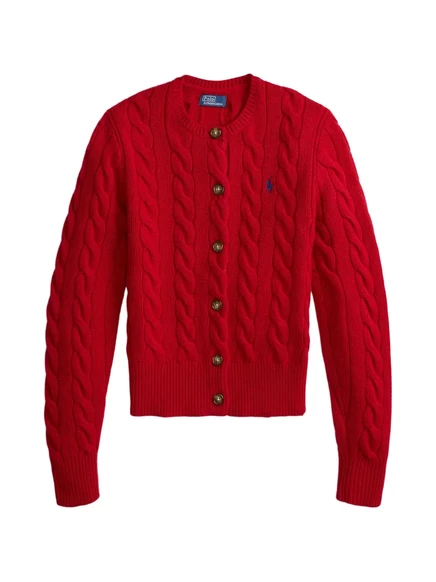 Женский кардиган Polo Ralph Lauren, красный