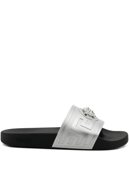 Шлепанцы Versace La Medusa black