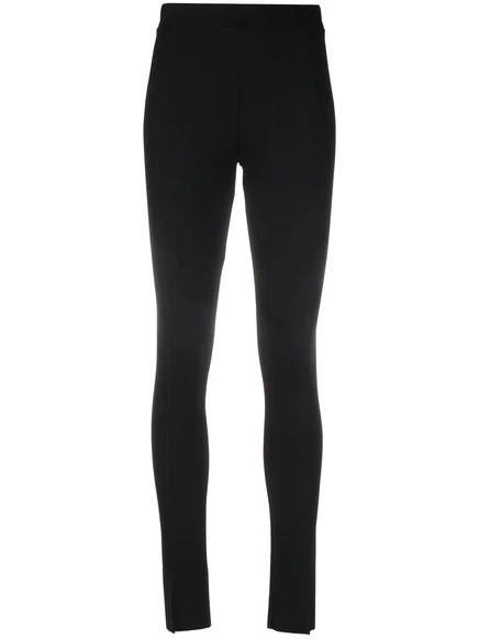 Женские леггинсы Wolford Midnight Grace с разрезом спереди, черные