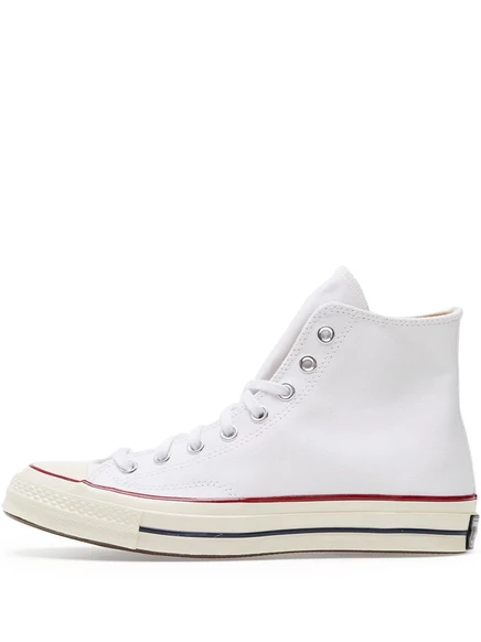Белые кроссовки Converse Chuck Taylor All Star 70 на высоком каблуке white