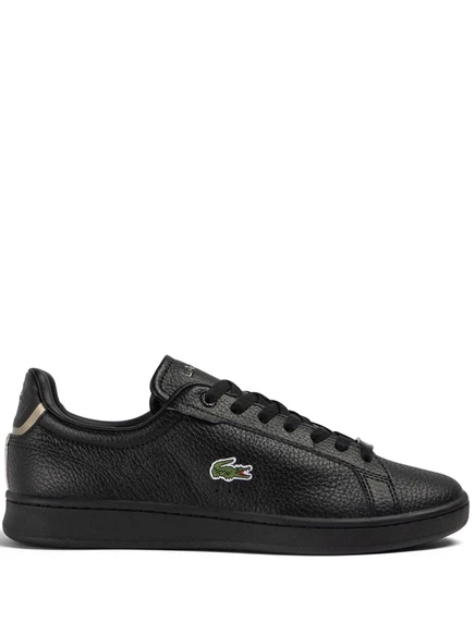Кожаные кроссовки Lacoste Carnaby Pro black