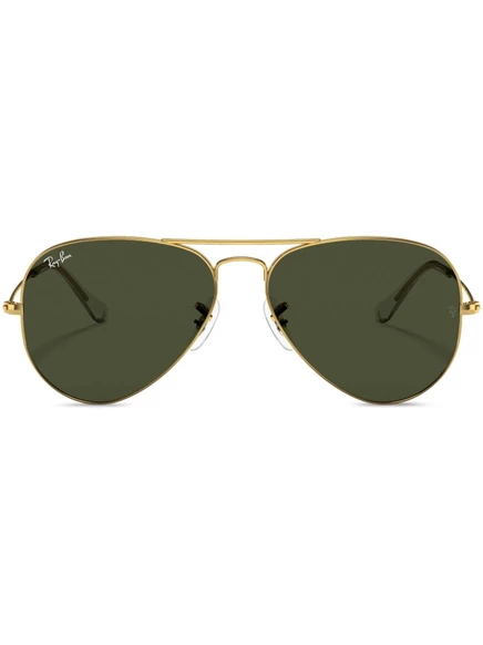 Солнцезащитные очки Ray-Ban Aviator, золотистые