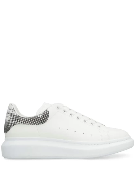 Кроссовки Alexander McQueen Oversized на шнуровке, белые