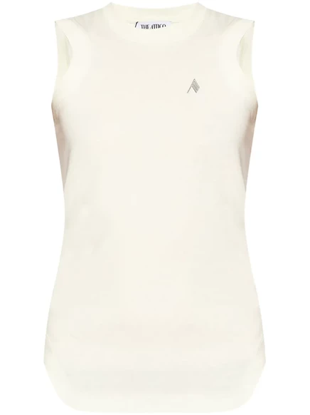 Хлопковый топ Attico white