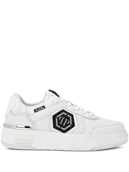 Кроссовки Philipp Plein SK8R Plein с низким берцем white