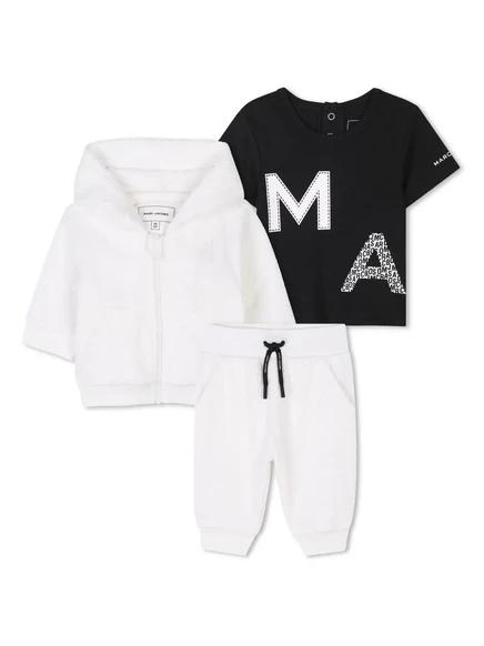 Детский комплект Marc Jacobs Kids из 3 предметов, белый