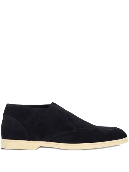 Мужские лоферы DOUCAL'S Chukka замшевые, синие