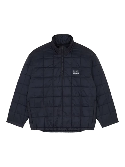 Женский бомбер MM6 x Salomon, стеганый, синий