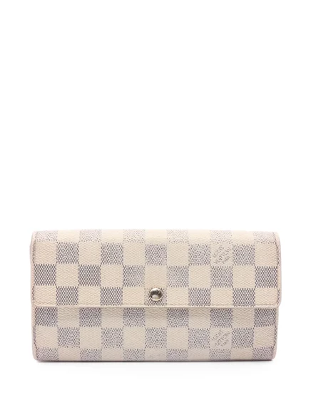 Женский кошелек Louis Vuitton Pre-Owned Portefeuil, кремовый