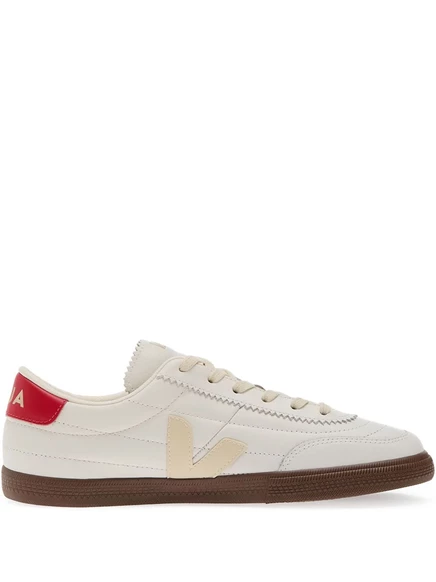 Кроссовки на шнуровке VEJA Panenka white