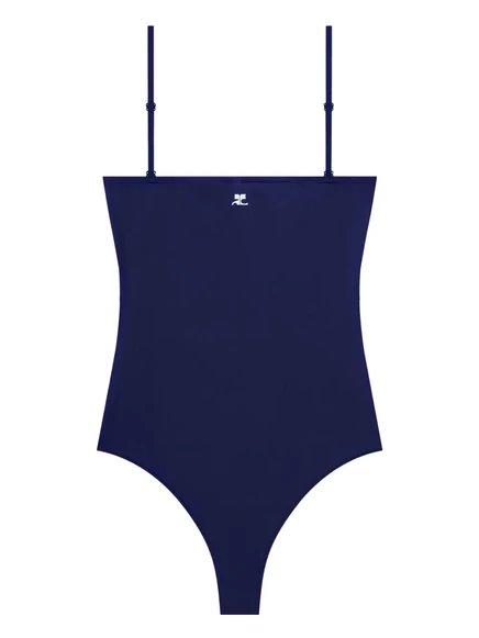 Женский купальник Courrèges Heritage, квадратный вырез, синий