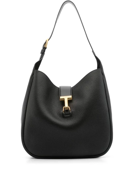 Женская сумка на плечо Tom Ford Monarch средняя, черная