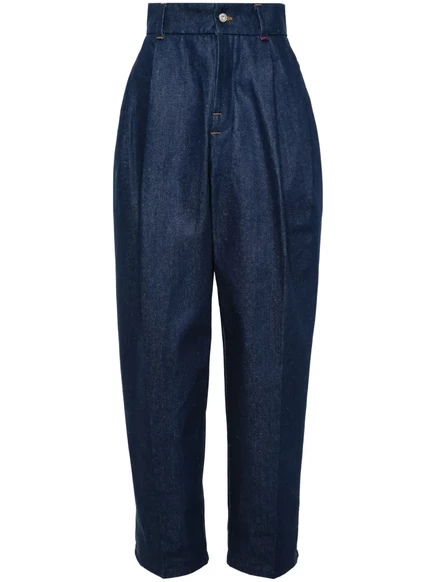 Женские зауженные джинсы Jacquemus Le de-Nîmes Curzio, индиго