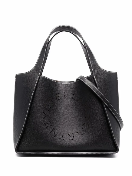 Женская сумка-тоут Stella McCartney Stella Logo, черная