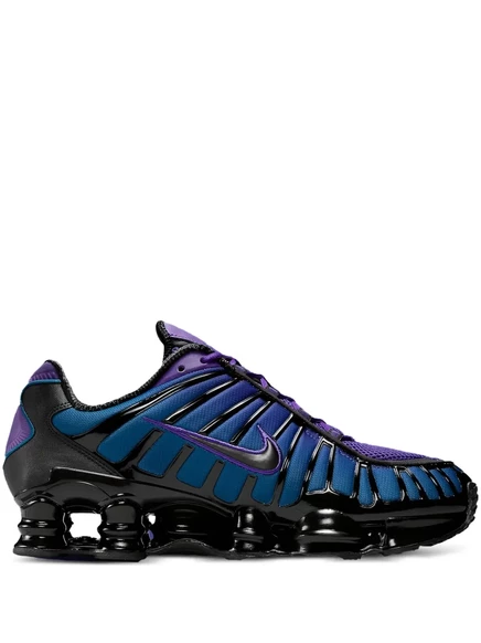 Кроссовки Nike Shox TL на шнуровке purple