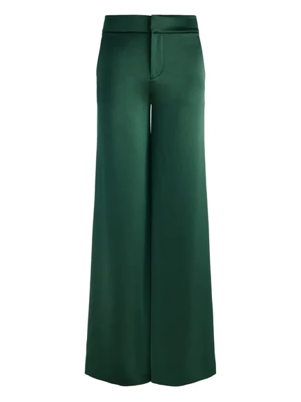 Женские брюки Alice & Olivia Nessi, зеленые